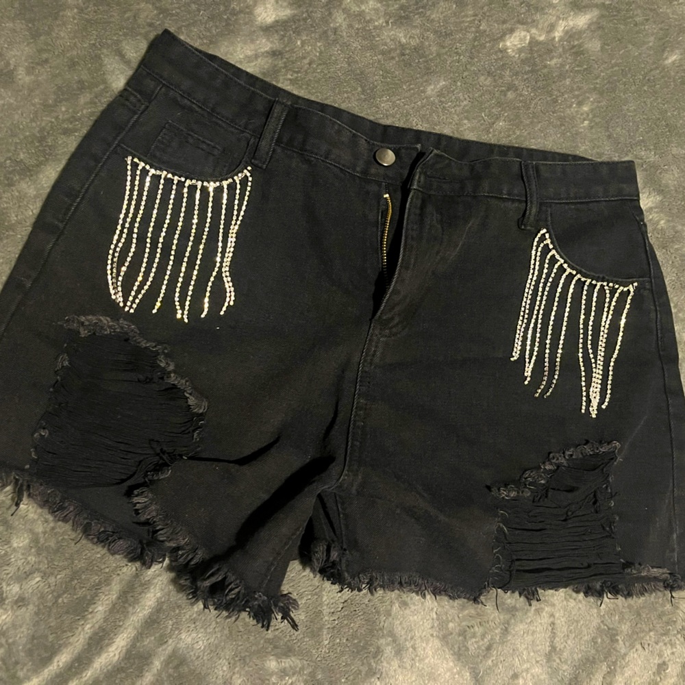 Sequins Tassel Shorts ✨